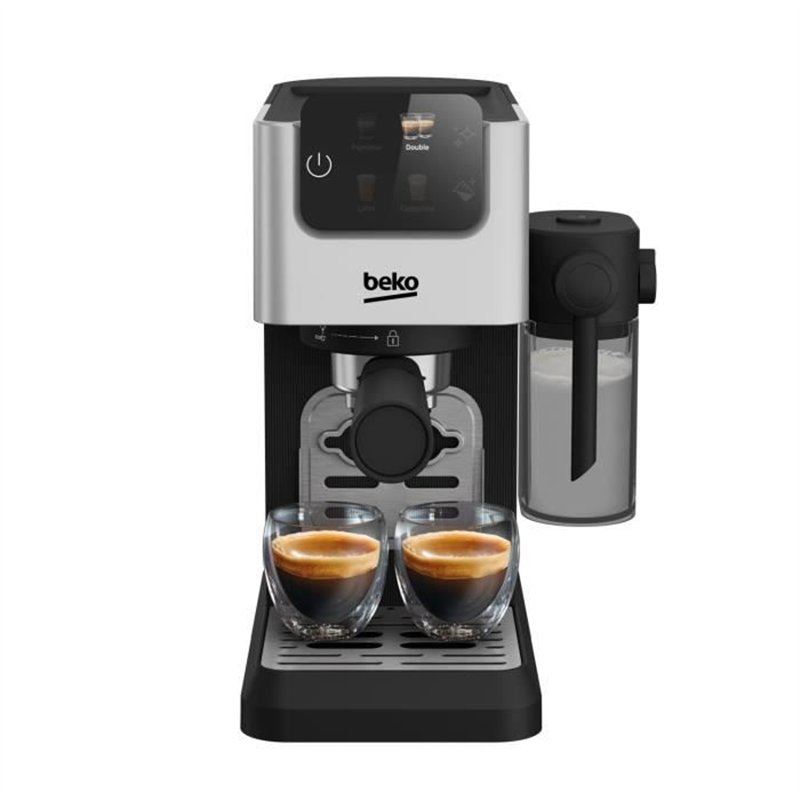 Machine expresso manuelle - BEKO - CEP5304X - 1628 W - 1,1 L - Argenté