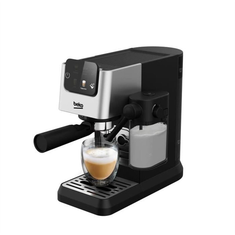Image secondaire de Machine expresso manuelle - BEKO - CEP5304X - 1628 W - 1,1 L - Argenté