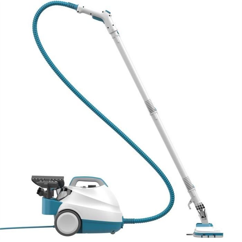 Image secondaire de Nettoyeur vapeur traineau multifonction - BLACK & DECKER BHSMP2008-QS - 2000 W - 8 accessoires - 4 bars - Blanc / gris / bleu