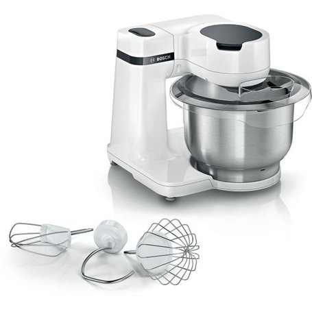 Robot pâtissier - BOSCH - MUMS2EW00E Serie 2 - 700 W - 4 vitesses - Blanc