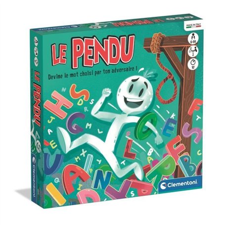 Le pendu, jeu de société CLEMENTONI