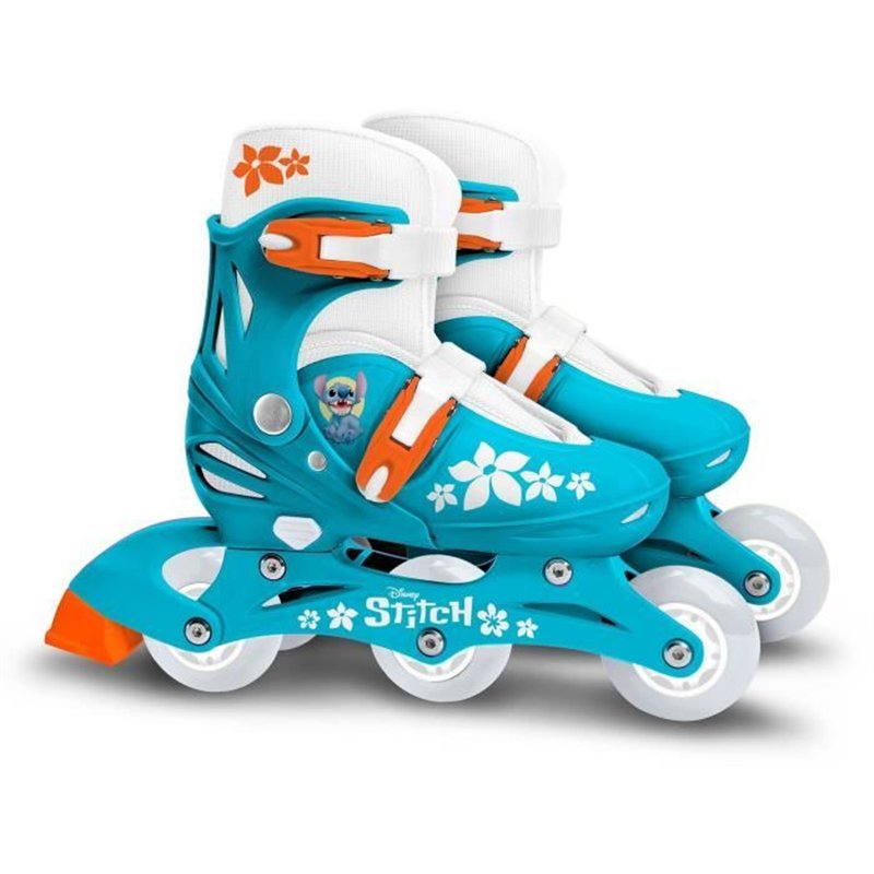 Image secondaire de Patins en ligne 2-en-1 - DISNEY - STITCH - 3 roues - Taille 27-30