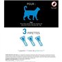 FRONTLINE 3 Pipettes antiparasitaires SPOT ON Chat - Puces, tiques, poux
