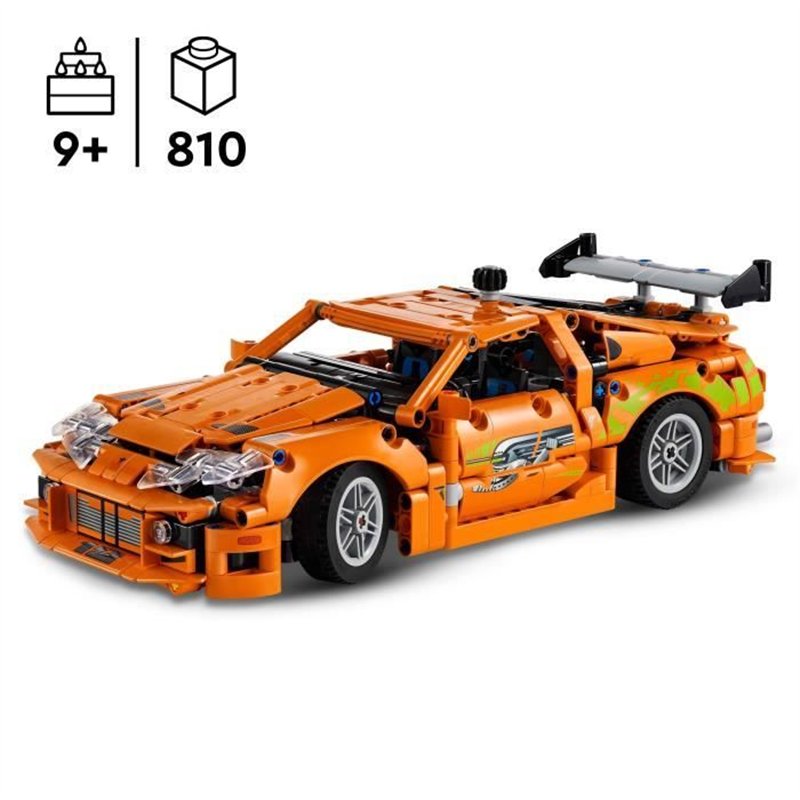 Image secondaire de LEGO Technic 42204 Fast and Furious Toyota Supra MK4 - Jouet voiture pour garçon des 9 ans