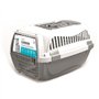 MPETS Cage de transport - Pour chien - S - Gris et blanc