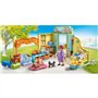 PLAYMOBIL 71743 Centre de soin : 8 chiens et soigneur