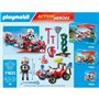 PLAYMOBIL 71825 Pompier avec quad et arbustes enflammés