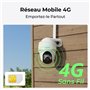 Caméra extérieure - REOLINK - G430 - Panneau solaire - Blanc