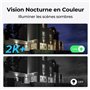 Caméra extérieure - REOLINK - B330 - Panneau solaire - Blanc