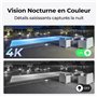 Caméra extérieure - REOLINK - B440 - Panneau solaire - Blanc