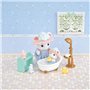 Le bain des freres Souris Marshmallow - SYLVANIAN FAMILIES - 5805