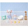 Le bain des freres Souris Marshmallow - SYLVANIAN FAMILIES - 5805
