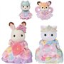 Les princesses en robes a fleurs - SYLVANIAN FAMILIES - 5809