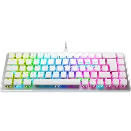 Clavier gaming optique et mécanique sans fil - Turtle Beach - Vulcan II Mini - Blanc