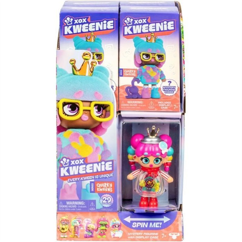 Poupée surprise - XOX KWEENIE - Série Quirky - 13 cm - 13 modèles à collectionner - Modèle aléatoire