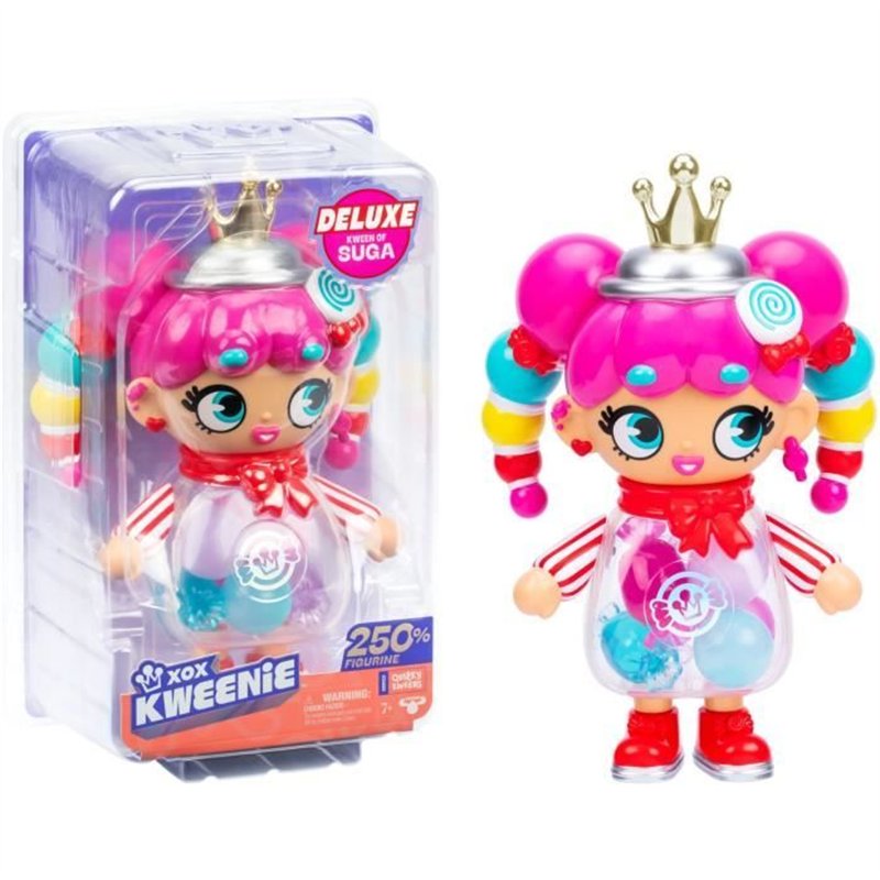 Poupée géante - XOX KWEENIE - Candy - 28 cm - Articulée - Look unique