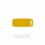 Plaque d'identification Imarc Baggage Jaune Doré