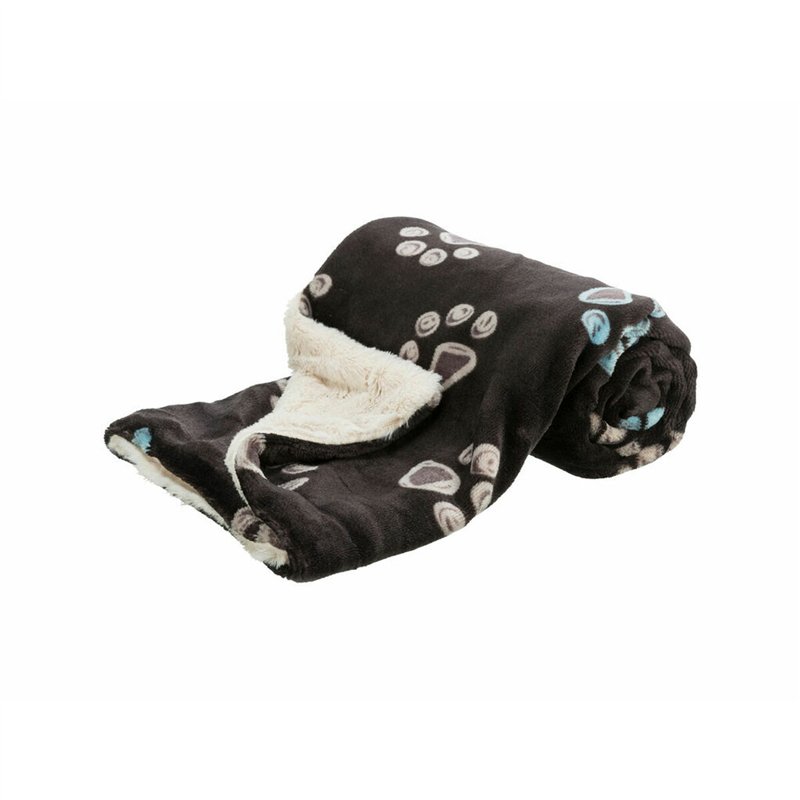 Couverture pour animaux de compagnie Trixie Jimmy Beige Taupe Polyester 100 × 70 CM