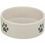 Mangeoire pour chiens Trixie Gris Gris clair Ø 12 cm 300 ml