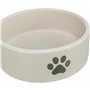 Mangeoire pour chiens Trixie Gris Gris clair Ø 16 cm 800 ml