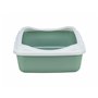 Bac à litière pour chats Trixie Classic Blanc Vert Plastique 37 × 15 × 48 cm