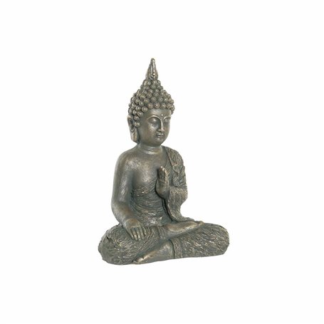 Figurine Décorative DKD Home Decor Fibre de Verre Buda (28 x 19 x 41 cm)
