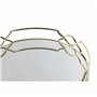 Plateau apéritif DKD Home Decor Miroir Métal (30 x 30 x 5 cm)