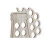 Décoration murale DKD Home Decor MDF Bière (25 x 1 x 55 cm)
