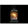 Décoration lumineuse DKD Home Decor Noël Noir Doré (7 x 4 x 13,5 cm) (3 Unités)