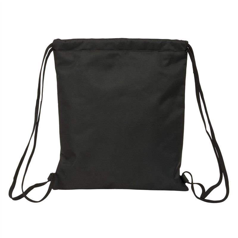 Image secondaire de Sac à dos serré par des ficelles Kappa Dark Noir 35 x 40 x 1 cm