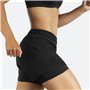 Short de Sport pour Femme Brooks Chaser 5" 2-in-1 Noir