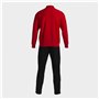 Survêtement pour Adultes Joma Sport Victory Noir Rouge Enfant Homme 2 Pièces