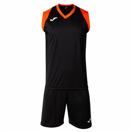 Ensemble de Sport pour Adultes Joma Sport Final II Noir Multicouleur 2 Pièces