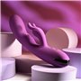 Vibration de Stimulation Double Evolved Playboy Violet