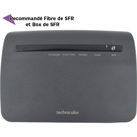 Bridge WiFi Noir SFR