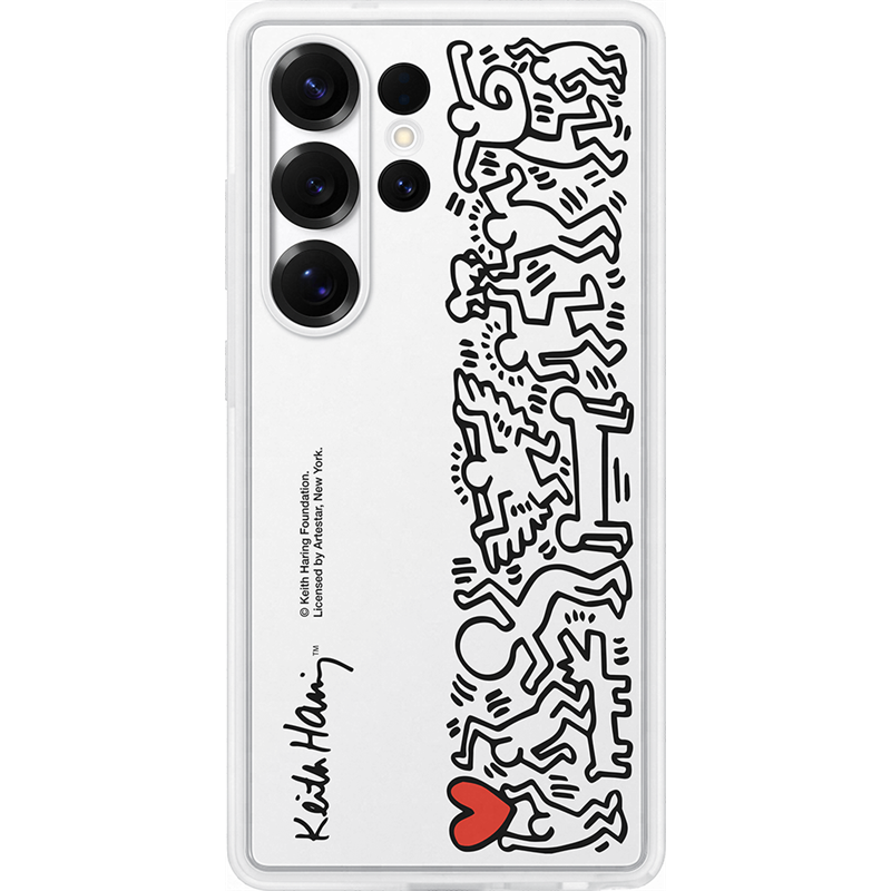 Coque Samsung Galaxy S25 Ultra FlipSuit avec fond d'écran dynamique Blanche Samsung