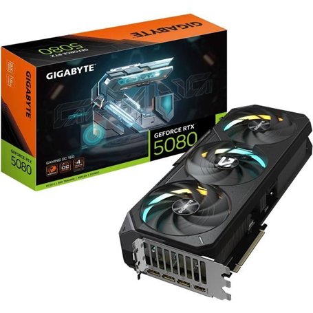 Carte graphique - GIGABYTE - GeForce RTX 5080 GAMING OC - 16 Go
