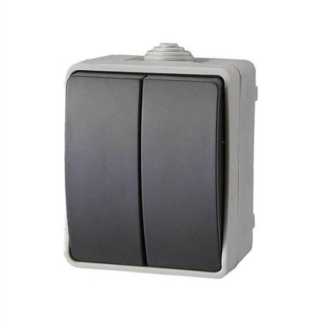 Double Va et Vient - GAO - Aquatop - IP54, étanche, résistant eau/poussiere