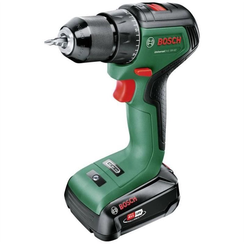 Perceuse Visseuse UniversalDrill 18V-60 (1x 2,0Ah) + AL 18V-20