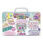 Coffret fabrication automatique de bracelets élastiques - BANDAI - Rainbow Loom Boutique - Contient 4000 Élastiques, Beadmojis..