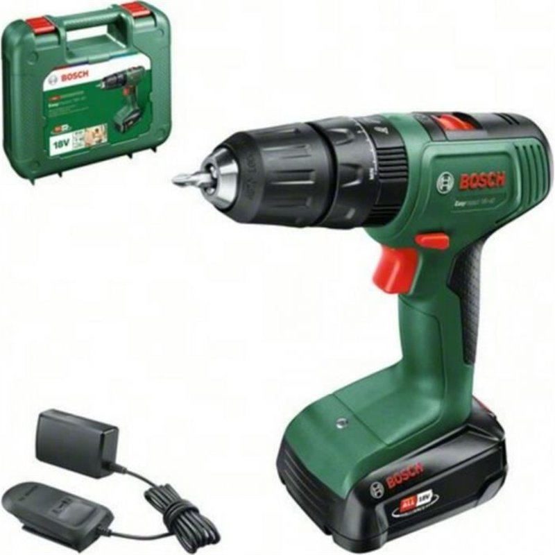 Perceuse Visseuse EasyImpact 18V-40 (1x 1,5Ah) + AL18V-20 in carrying case