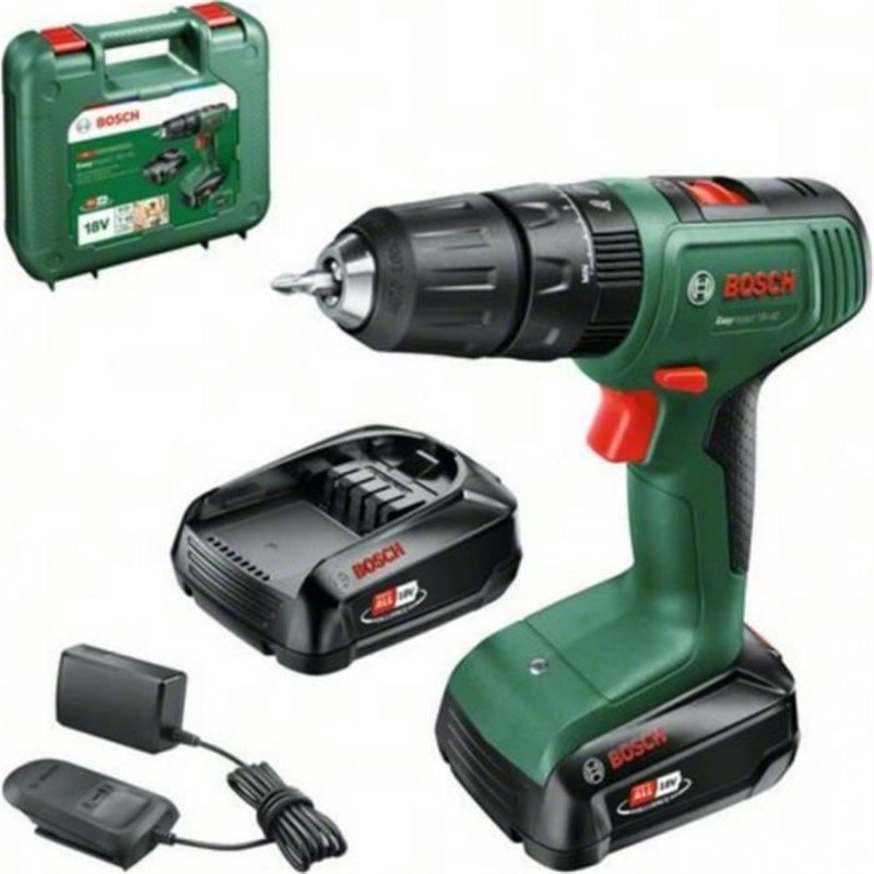 Perceuse Visseuse EasyImpact 18V-40 (2x 1,5Ah) + AL18V-20 in carrying case