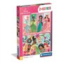 CLEMENTONI - 2x60 pieces - Disney Princess