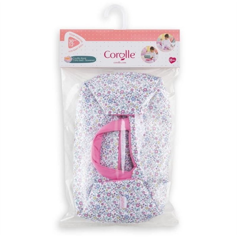 Image secondaire de Accessoires poupons - COROLLE - Couffin Floral - pour poupon 30 cm - des 18 mois