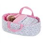 Accessoires poupons - COROLLE - Couffin Floral - pour poupon 30 cm - des 18 mois