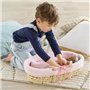 Accessoires poupons - COROLLE - Ensemble Couffin Peluche Rose - pour poupons 36 et 42 cm - des 3 ans