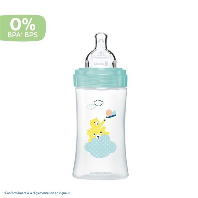 Image secondaire de Dodie Biberon Sensation+ Anti-Coliques +0m Lion 270ml