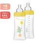 Dodie Biberon Sensation+ Anti-Coliques +6m Ours Lot de 2 x 330ml
