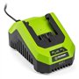 Chargeur - FIELDMANN - Pour batterie 20V - Charge 2Ah en 60 min - Compatible 2Ah, 4Ah