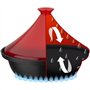 Tajine fonte massive - GSW - 30 x 22 cm - Couvercle céramique - Induction - Rouge